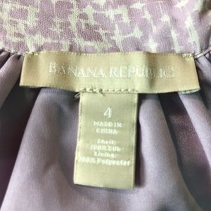 Banana republic ikat sleeveless blouse